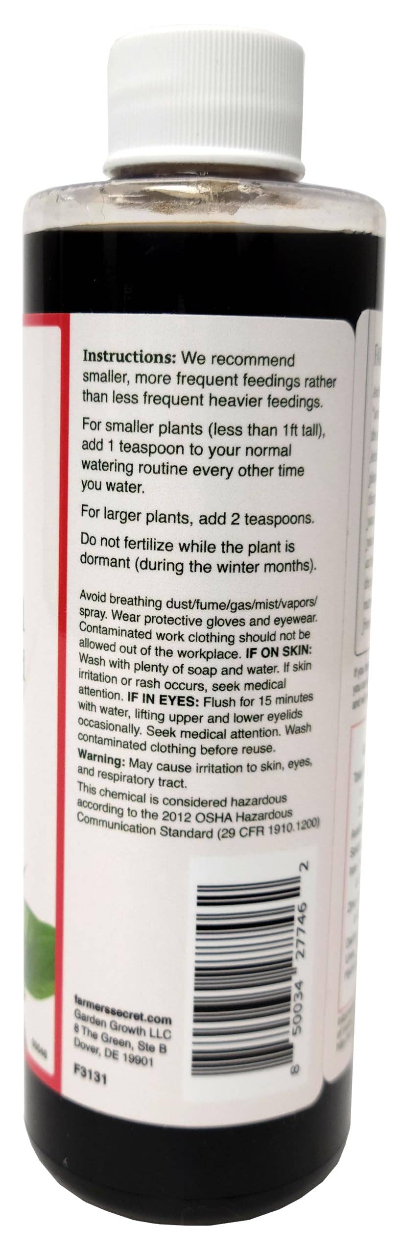 Farmer's Secret - Wholesale Fertilizer - Anthurium Plant Food 8oz1