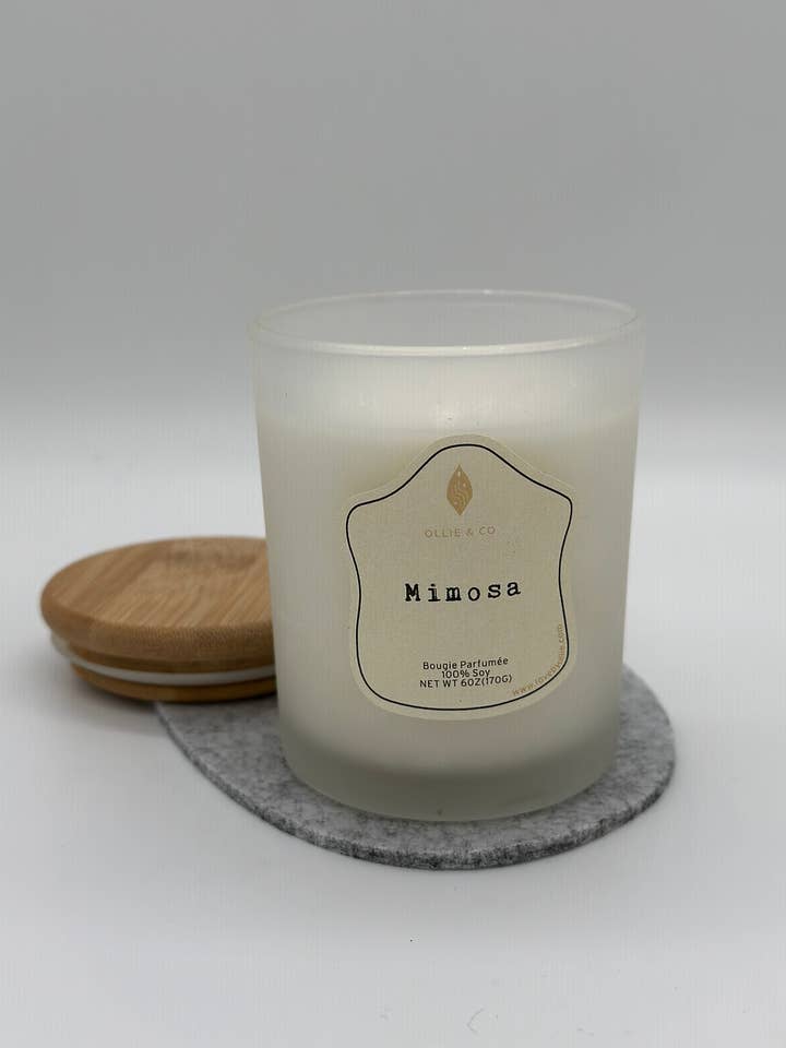 Mimosa 6oz for wholesale by Ollie & Co. | Unique Home Fragrance