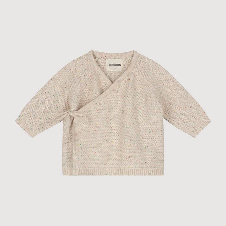 Kimono knitted top for wholesale by Finch & Fable