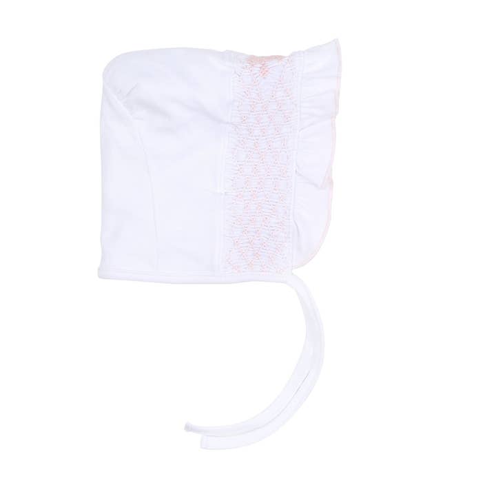 Bonnet smocké Blessed - Rose pour la vente par Magnolia Baby