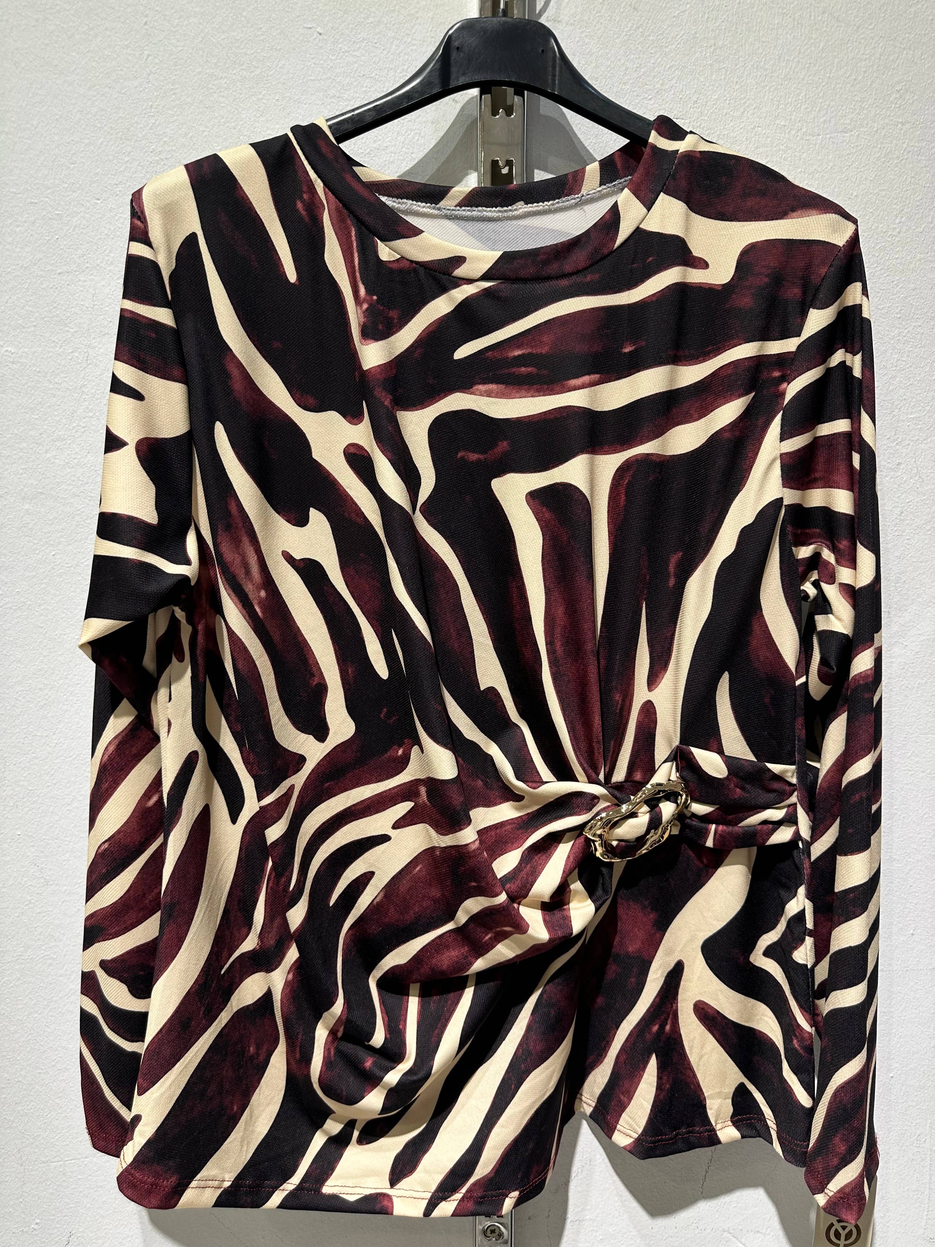 Only Yuan – Engroshandel Bluse - Dame – ref 13901 bluse med print0