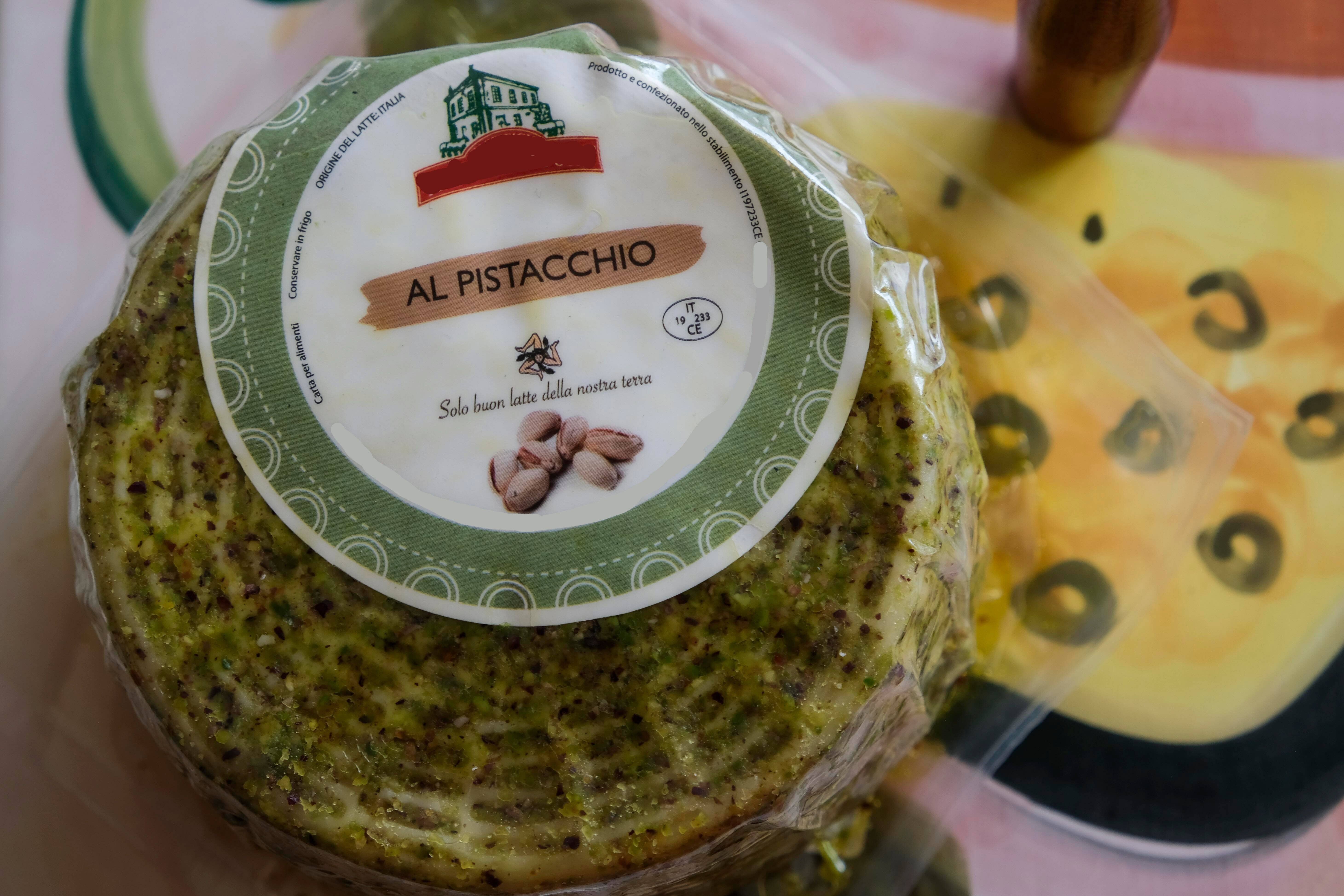 Les Deux Siciles - Wholesale Cheese - Sicilian Pecorino With Pistachio First Ripening3