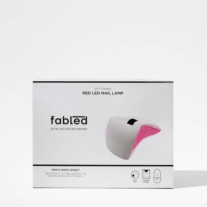 Fabled Beauty - Wholesale Nailcare Set - Fabled® Skin Therapy RED-LED Nail Lamp
