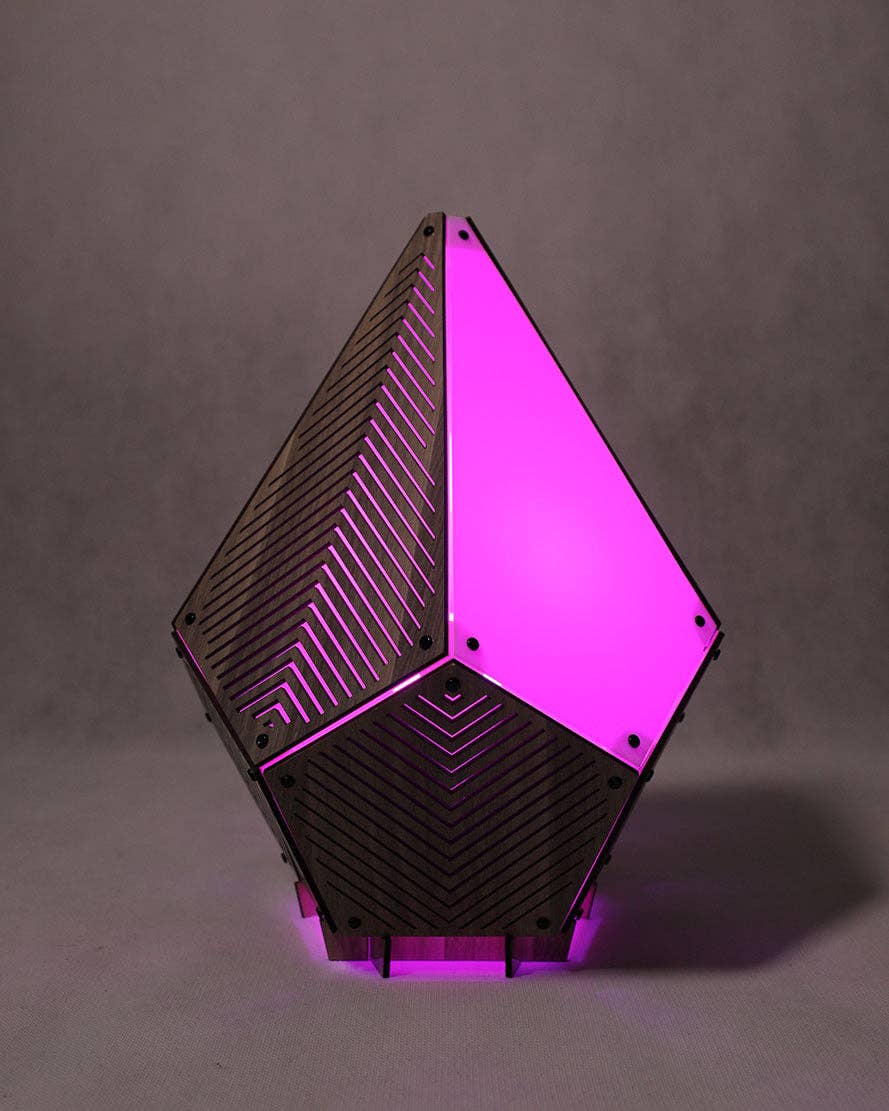 PAPERCRAFT WORLD - Wholesale DIY Craft Kit - SINAR Linez 3D Papercraft Table Lamp17