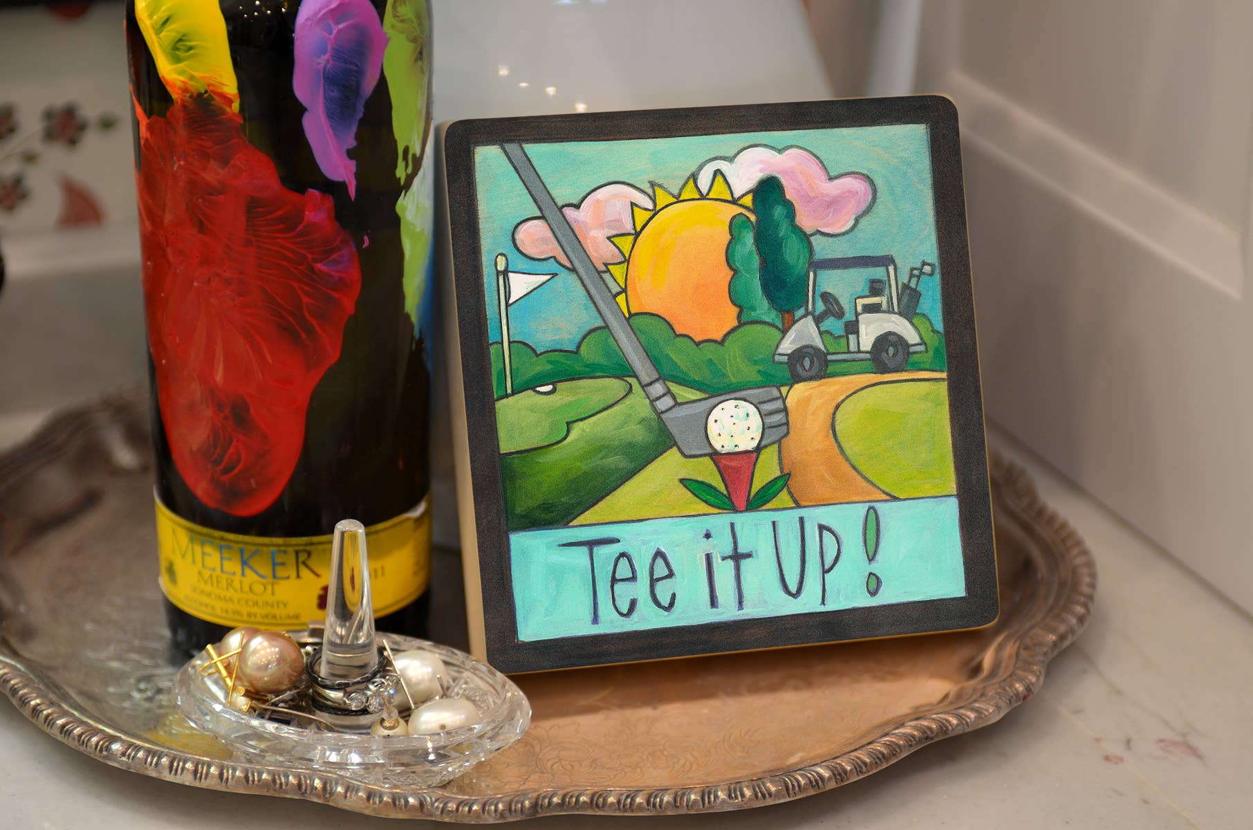 Sticks – Engroshandel Vægplakat – „Forud!“ Vægplade - 6x62