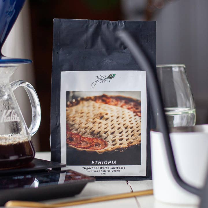 Ethiopia Chelbessa Natural for wholesale by Juno Coffee