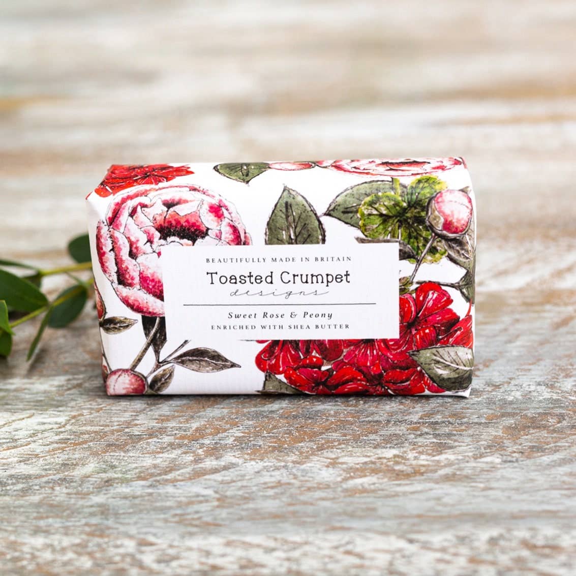 Toasted Crumpet – wholesale Bar Soap – Sweet Rose & Peony Soap (In Full Bloom Collection)