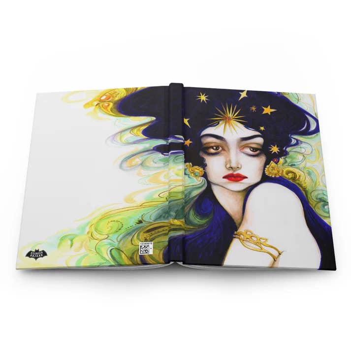 Asunder Bazaar - Wholesale Journal/Diary - Starstruck Matte Hardcover Journal