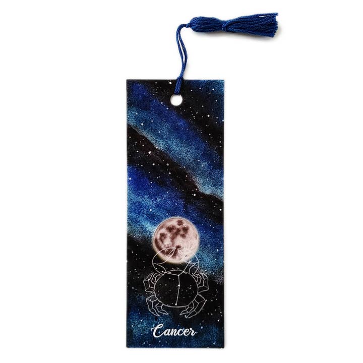 Cancer Astrology Bookmark for wholesale by Motif's Art Studio