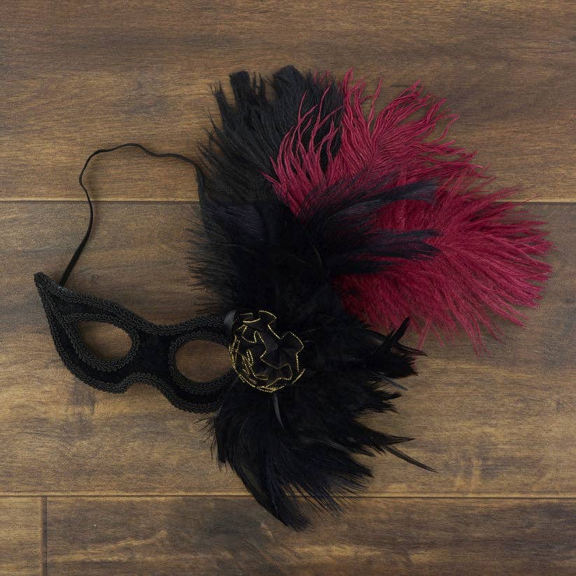 Zucker Feather Products - Wholesale Feathers - Ostrich Feathers 4-8" Drabs - Burgundy3