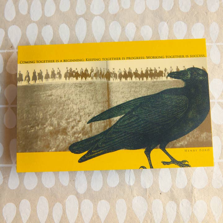 Samenkomen is een begin. Bij elkaar blijven is... voor wholesale door Banter by Greely Creative