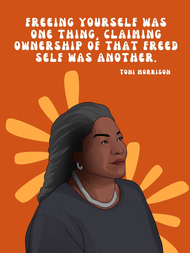 Toni Morrison for wholesale by Cards by Dé