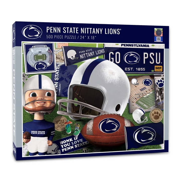 White Mountain Puzzles - Wholesale Puzzle - Adult - Penn State Nittany Lions (950509) - 500 Jigsaw Puzzle