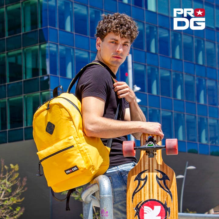 KARACTERMANIA - Wholesale Rugzak - Heren - PRODG Yellow-Smart rugzak, geel3