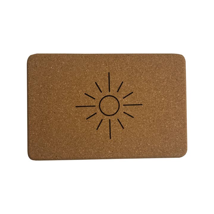 Crk - Wholesale Yoga Block/Bolster - Sun & Wave • Yoga Blocks Made of Organic Cork10