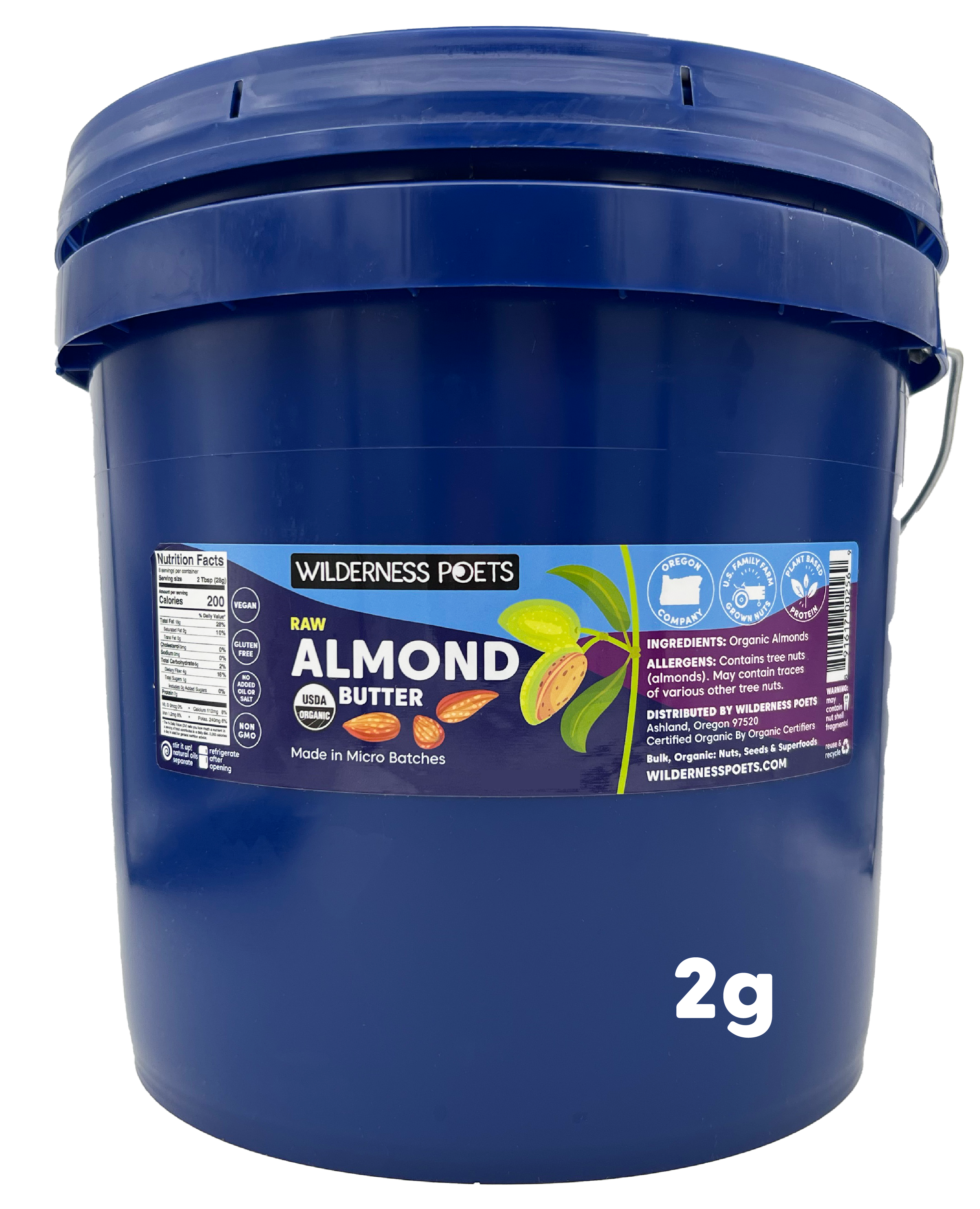 Wilderness Poets - Wholesale Nut Butter - Organic Almond Butter13