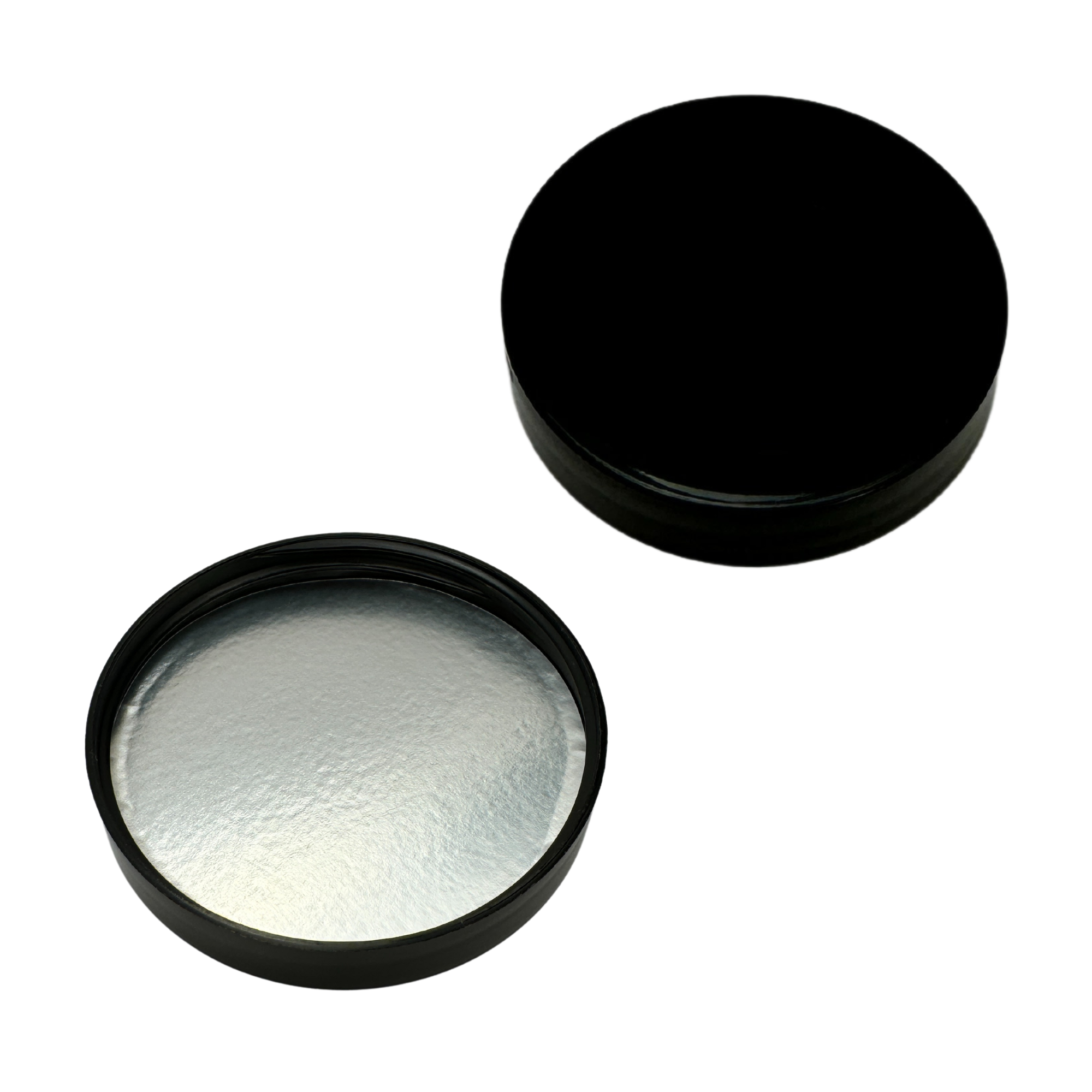 The Bottle Shoppe – Großhandel Einmachglas – 8oz Bernsteinfarbener Glasbehälter mit geradem Rand und schwarzem PP-Deckel4