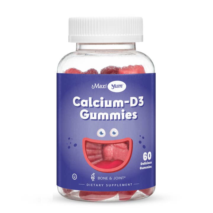 Calcium-D3 Gummies (Formerly Calci-Licious! Gummies) for wholesale by Maxi Health