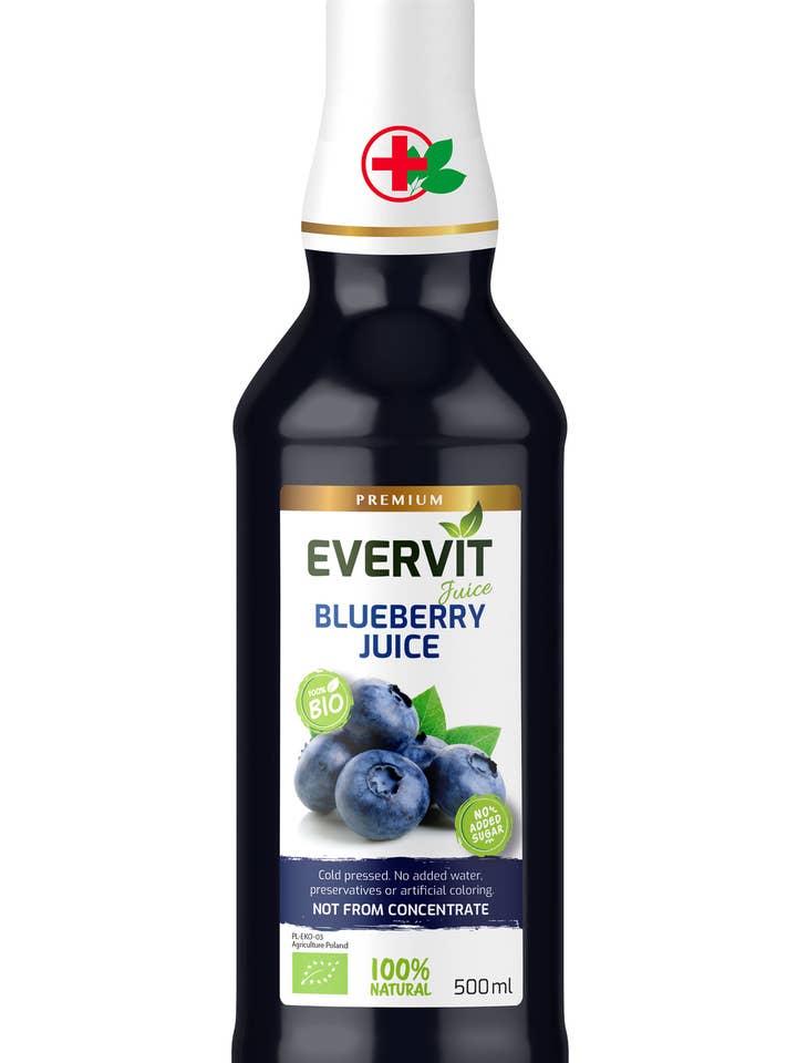 Blueberry Juice for wholesale by Evervit Juice