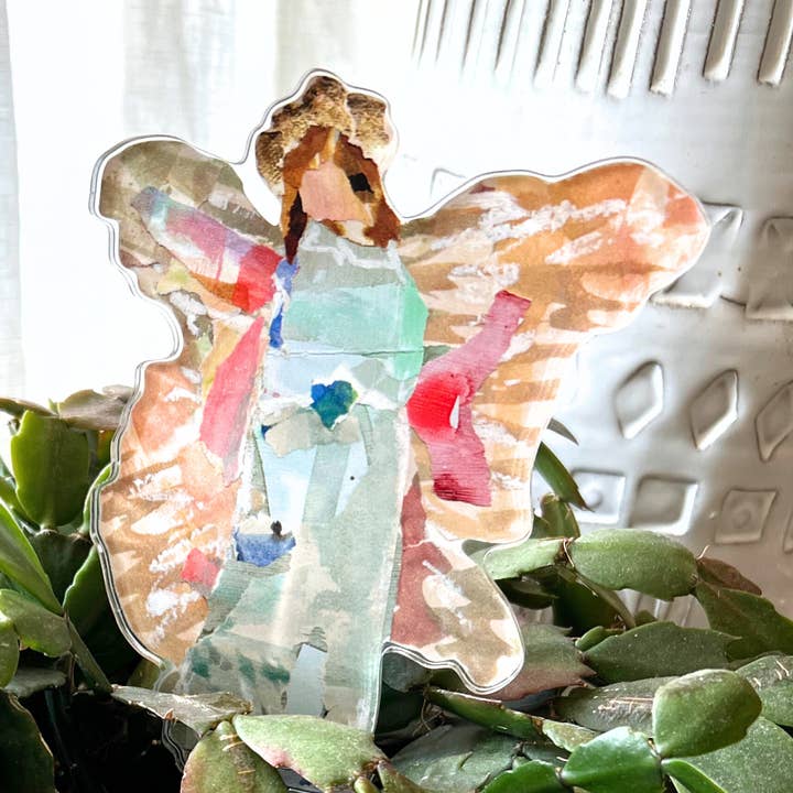 ANGEL PLANT STICK for wholesale by Lauren Dunn