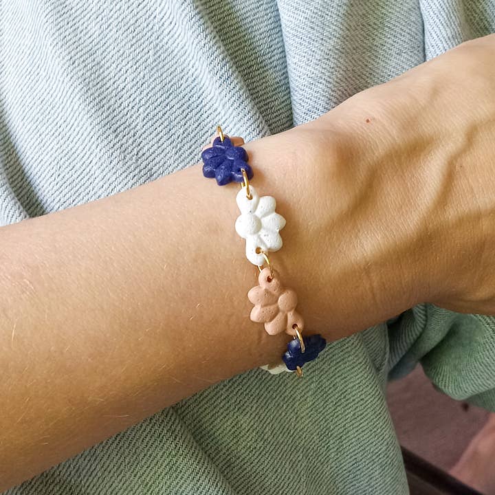 Half-Daisy armbånd for engroshandel hos be soft.