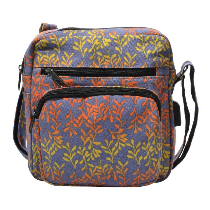 Calla Products - Vente Sac porté épaule – femme - Nupouch Sac à bandoulière anti-vol Spring Quartet - 4 motifs1