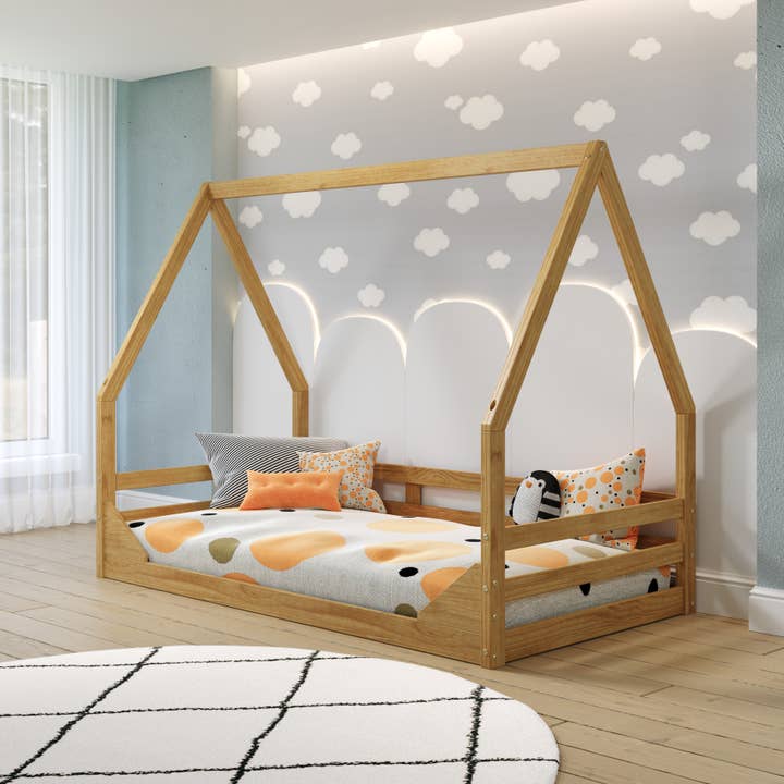 P'kolino - Vente Lit – enfant et bébé - Lit de sol double Casita5