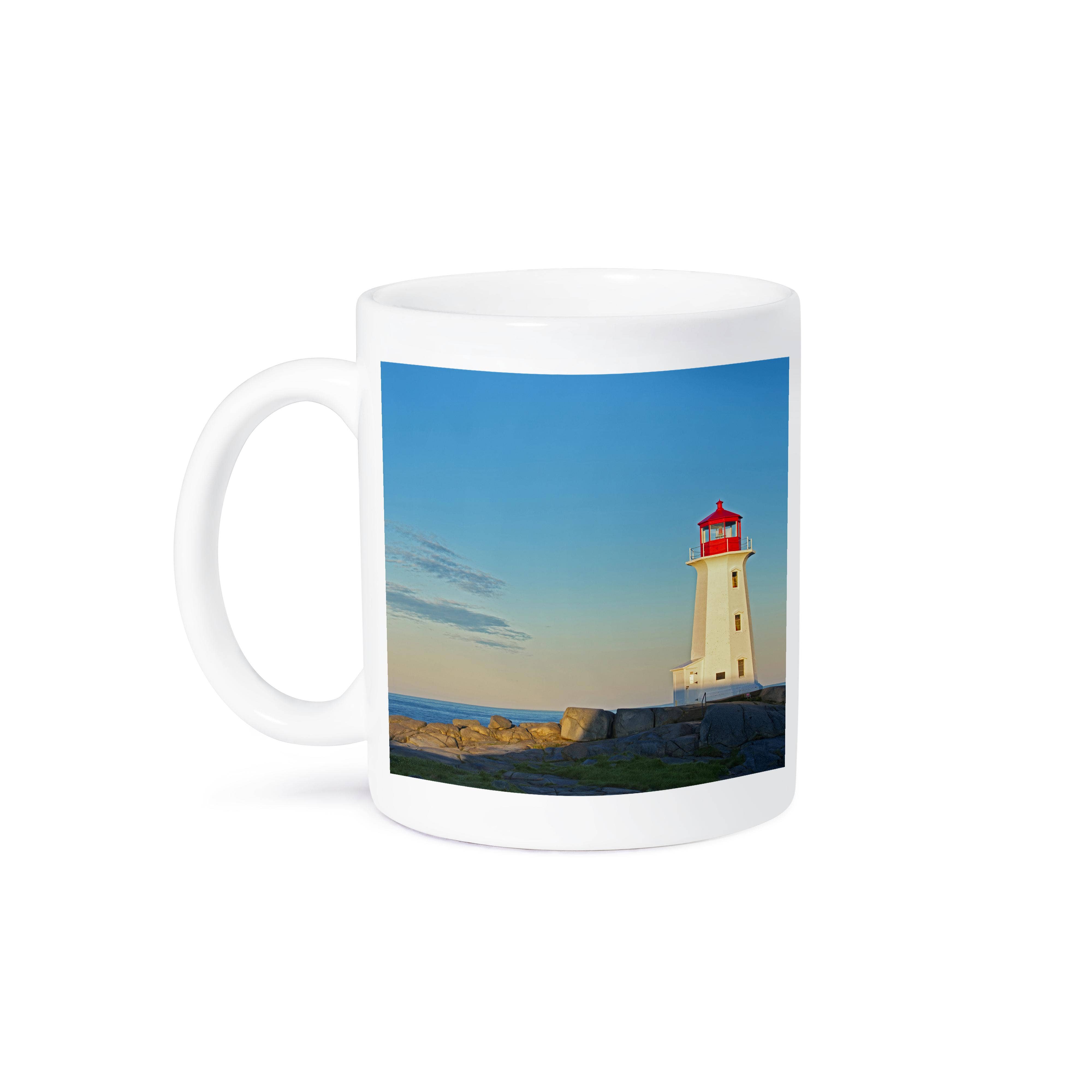 3dRose - Wholesale Coffee Mug - 3dRose, Canada, Nova Scotia. Peggys Cove Lighthouse at dawn., Mug8