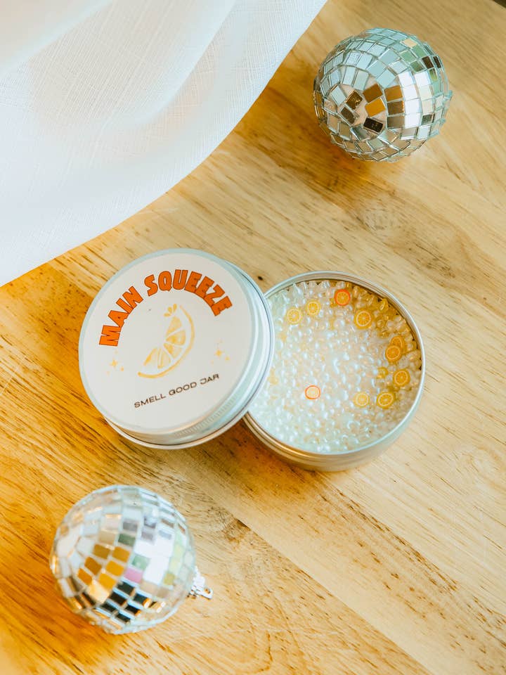 Main Squeeze Smell Good Jar for wholesale by Dakota Scents Co