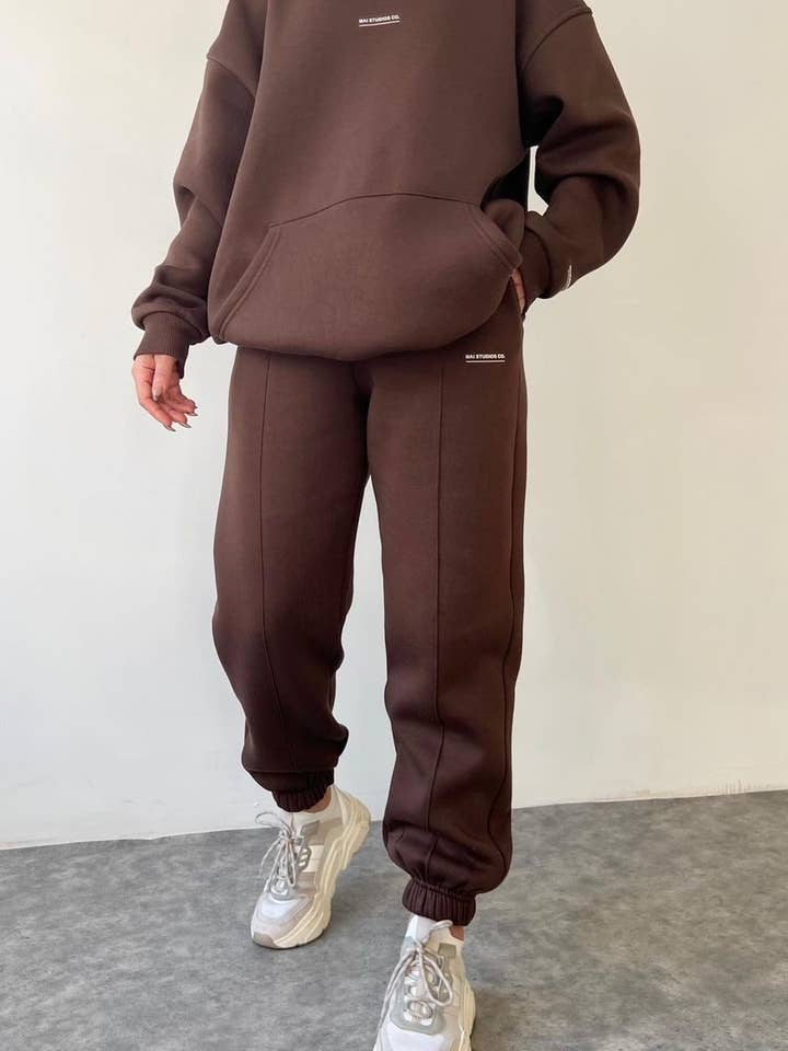 Lily Clothing - Wholesale Top & Pant Set (NOT Loungewear) - Women's - FLEECE FASHION THICK PANTS SPORT TWO-PIECE SET8