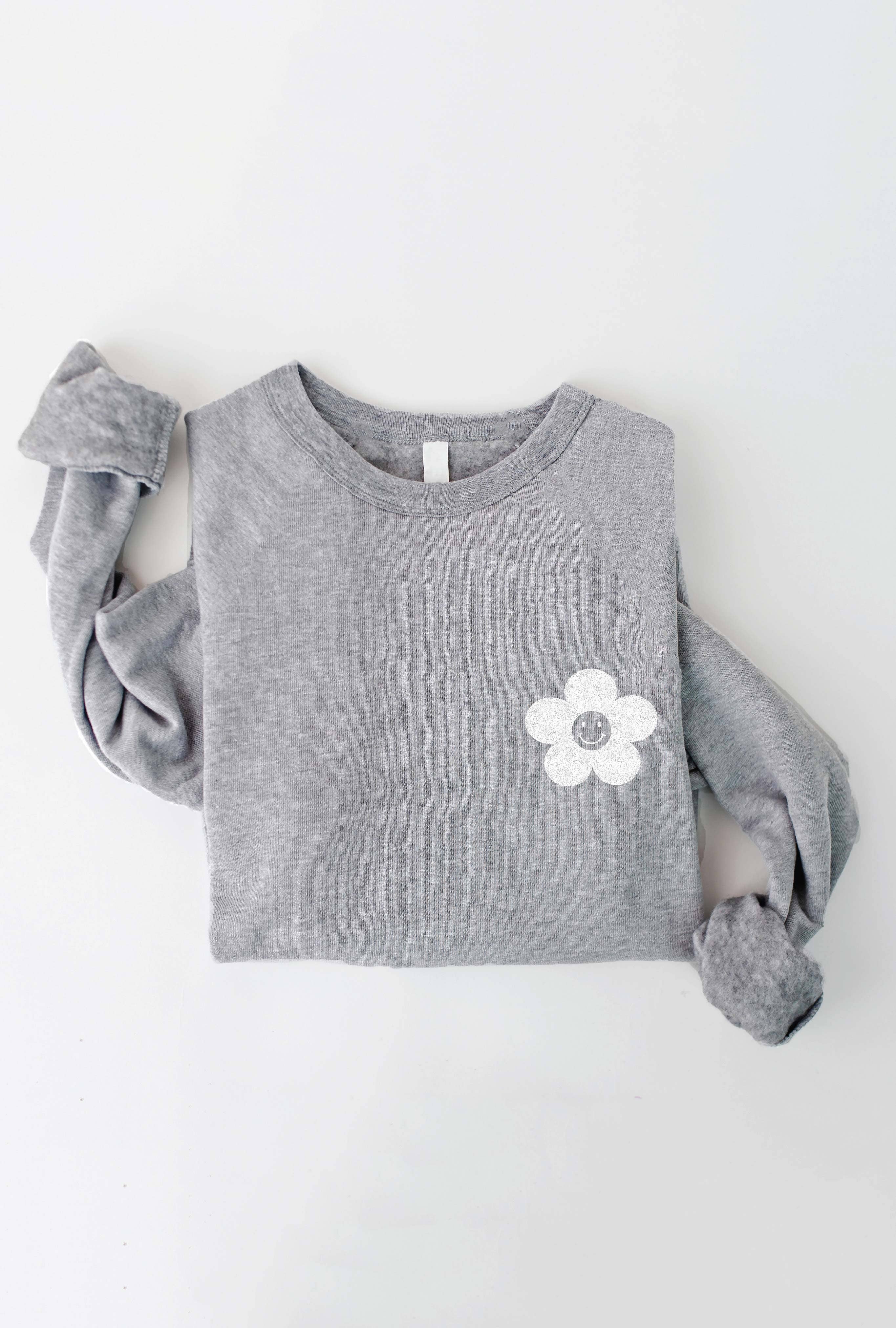 OAT COLLECTIVE - Wholesale Graphic Sweatshirt - Women's - GOOD VIBES FRONT AND BACK PRINT Sweatshirt0