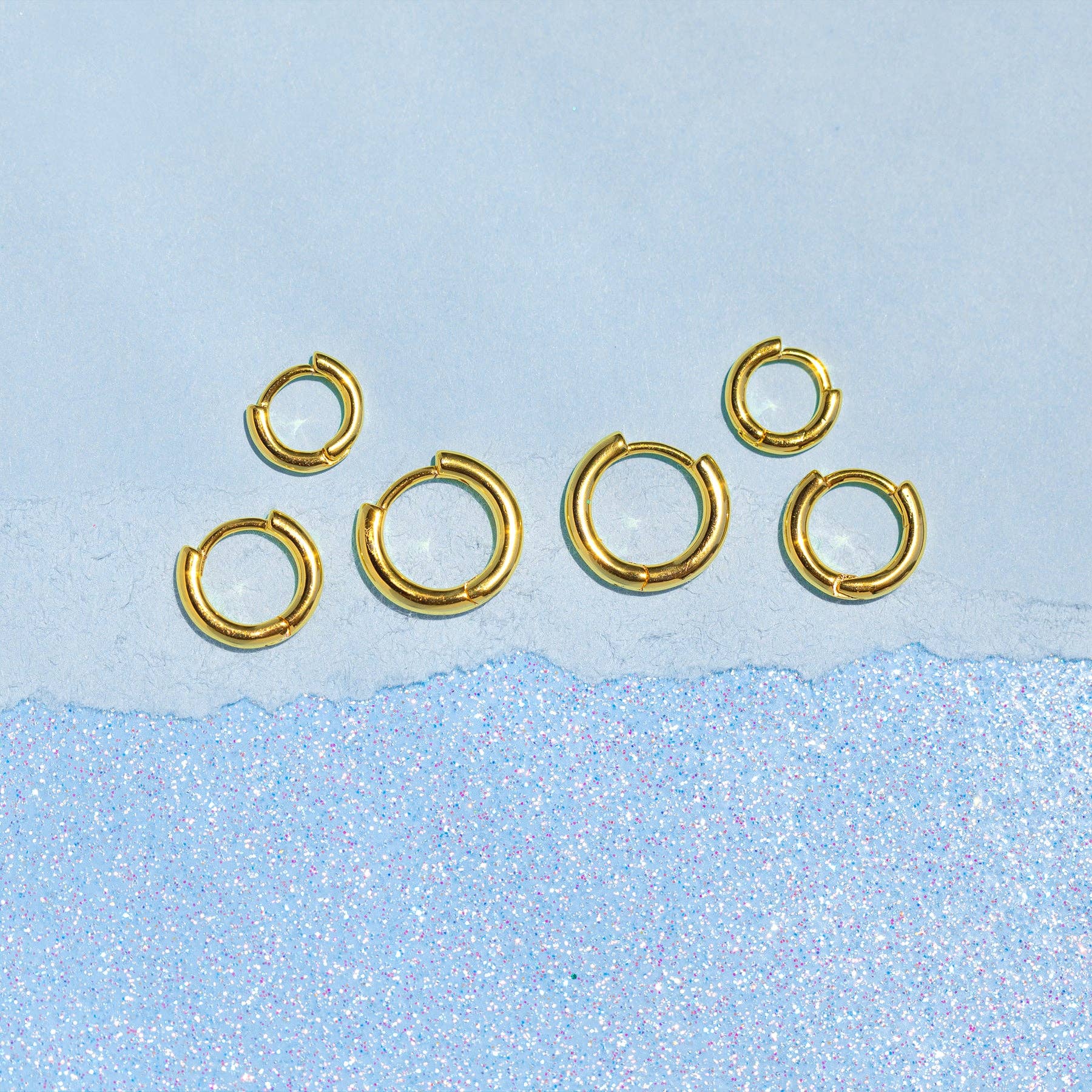 Girls Crew - Wholesale Jewelry Set - Angel City Hoop Set16