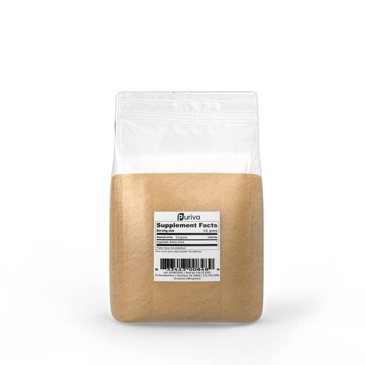 Puriva Nutrition – wholesale Protein-/superfoodpulver – Grönsakspulver, 1 pund, Puriva Nutrition