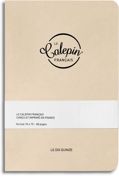 LE CALEPIN FRANCAIS - Wholesale Notitieboekje - Naturel notitieboek 10x15cm7