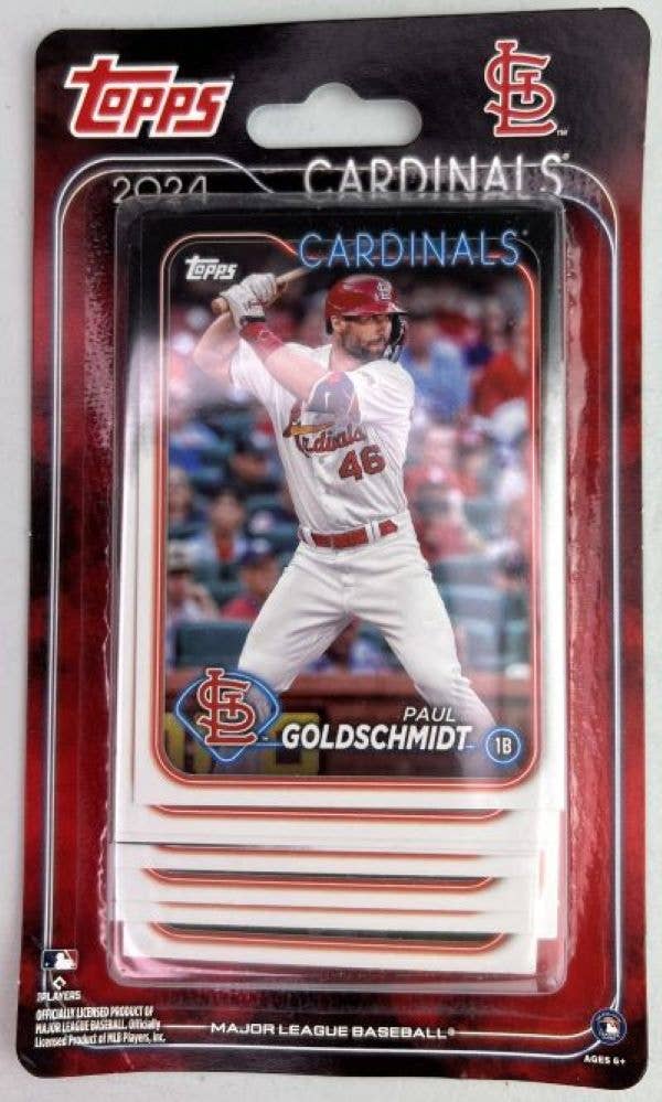 Wildwood Enterprises LLC - Wholesale Playing Cards - 2024 Topps St. Louis Cardinals Mini Team Set - 25pk Lot1