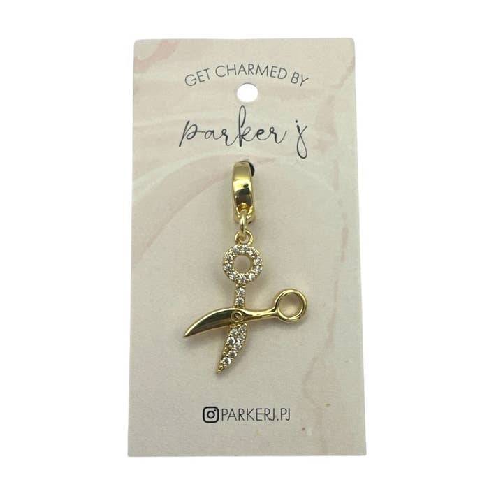 CZ Saks Charm for engroshandel hos Parker J Jewelry & Charm Bar