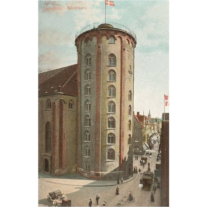 Found Image Press - Wholesale Magnet - Magnet MF-28 Round Tower, Copenhagen, Denmark