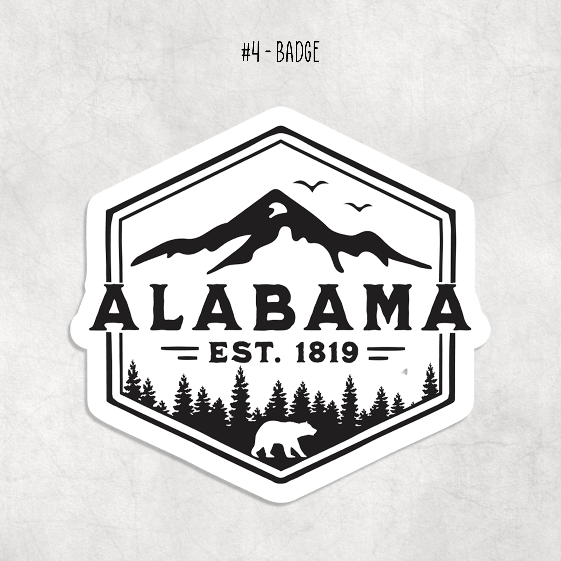 Expression Design Co – wholesale Sticker – Alabama Stickers4