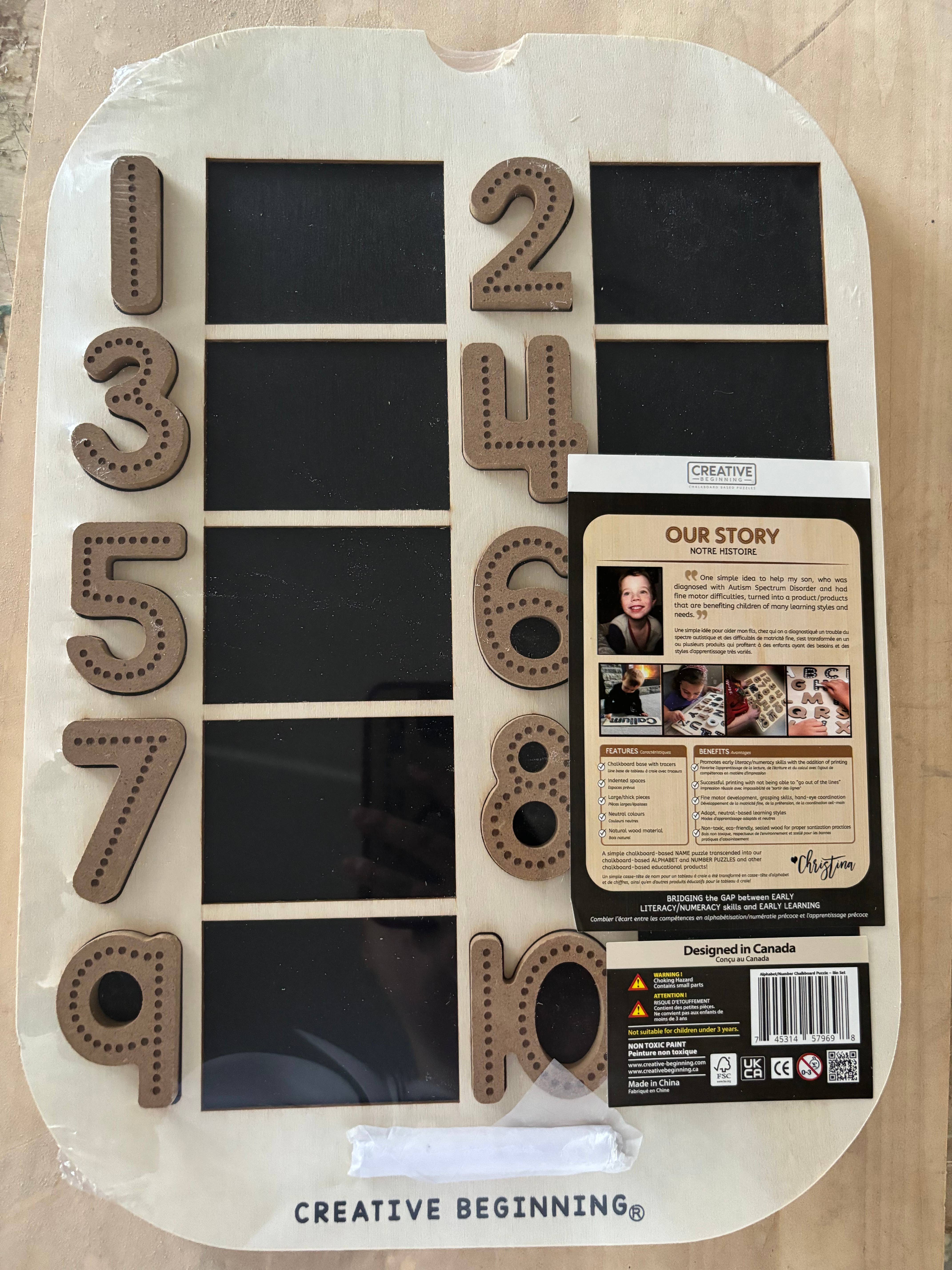 Creative Beginning - Wholesale Puzzle - Kids - Sensory Bin Interactive Lid 2