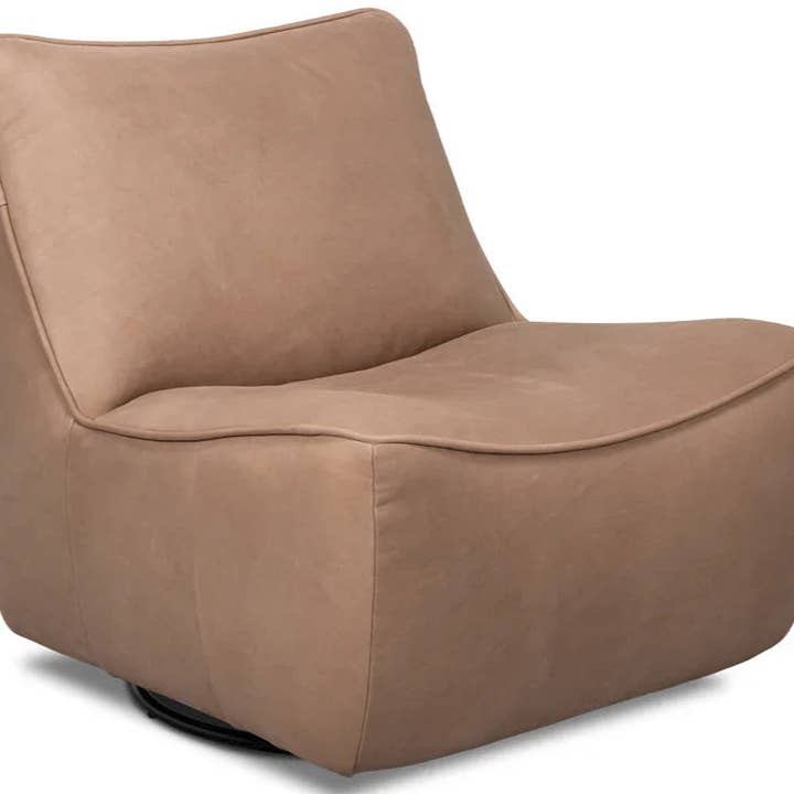 Kennett Læder Drejestol for engroshandel hos LOOMLAN