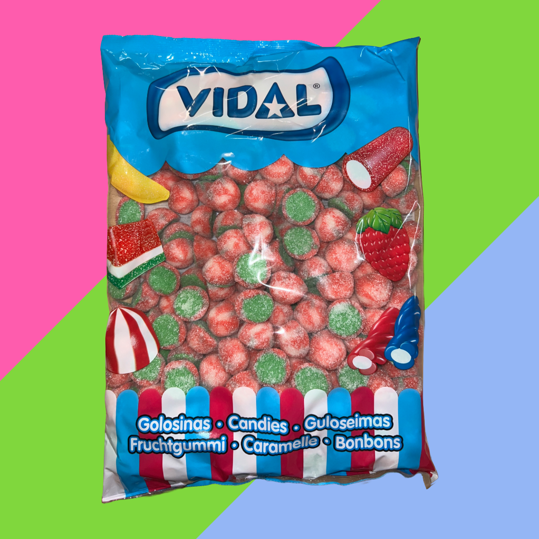 Gaffney's Sweets & Treats Wholesale - Wholesale Gummy - Vidal Jelly Twist Tarts 1,5 kg Zak0