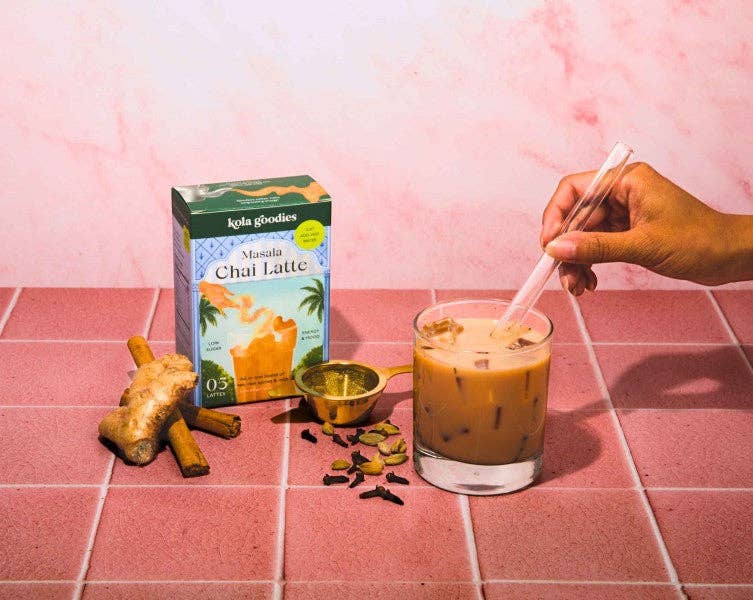 Lazy Girl Chai | Kola Goodies - Wholesale Loose Tea - Masala Chai Latte (5-Pack)4