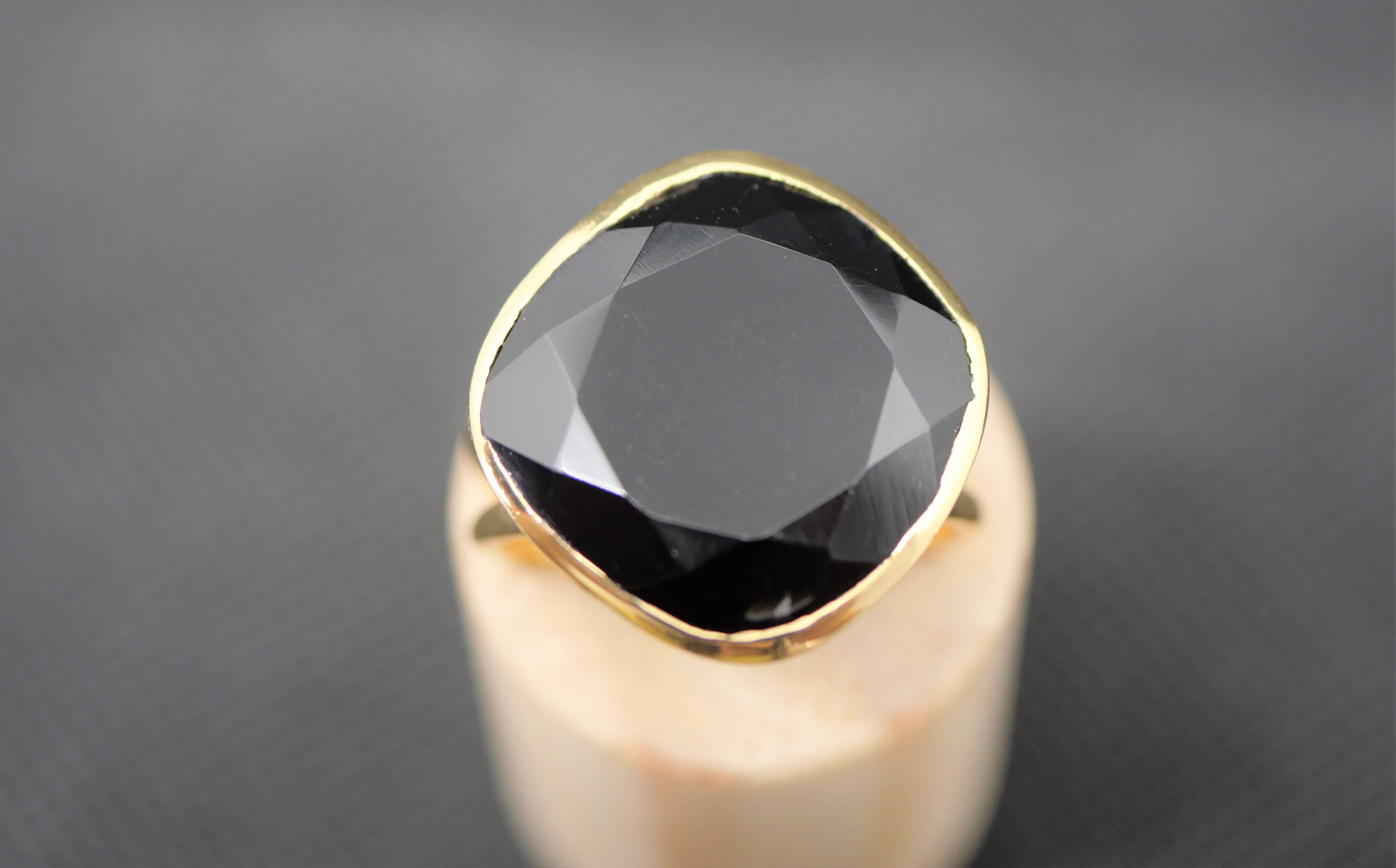 Atelier Leblanc - Wholesale Cocktail/Statement Ring - Elegance Collection Black Onyx8