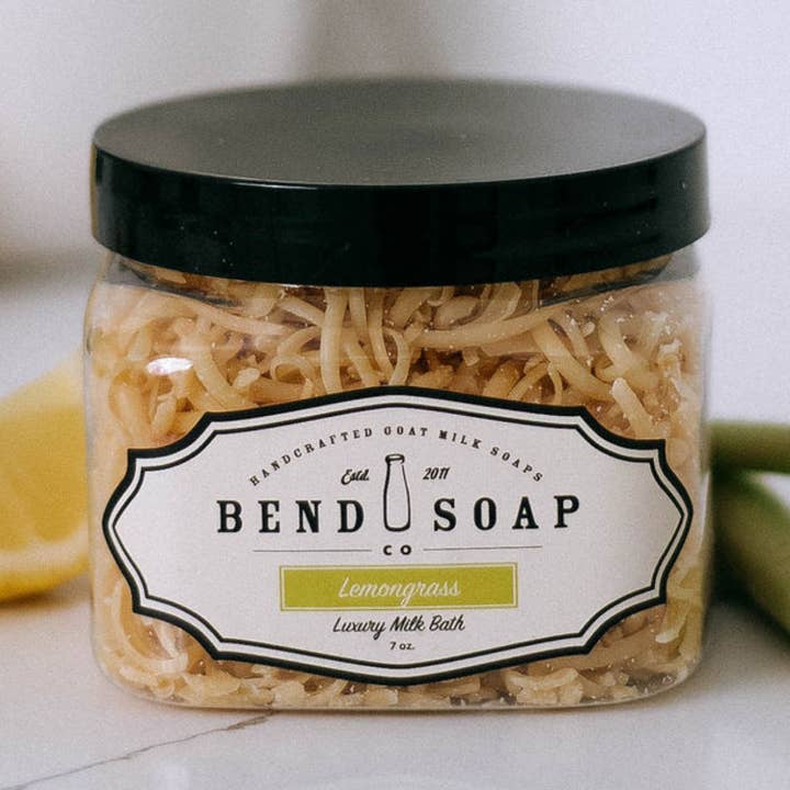 Mjölkbad med citrongräs för wholesale av Bend Soap Company
