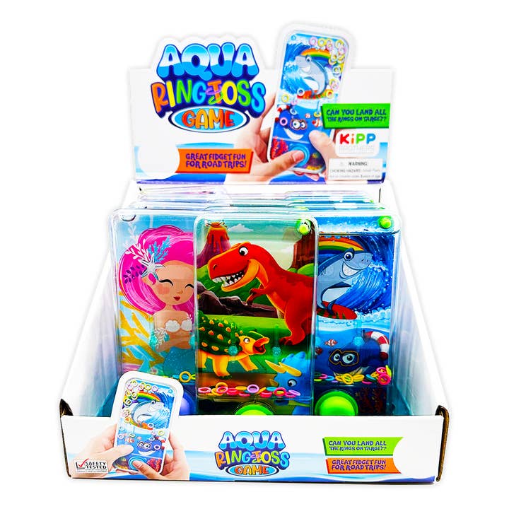Novelty Brands - Wholesale Retailer Display - Kids & Baby - So Much Fun! Aqua Ring Water Toss Game - 12/Display1