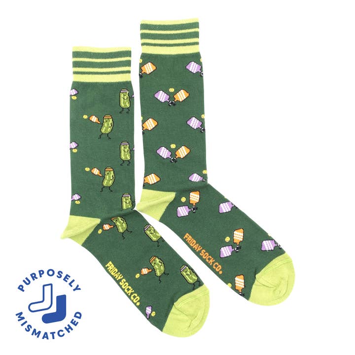 Pickleball-sokken voor heren voor wholesale door Friday Sock Co.