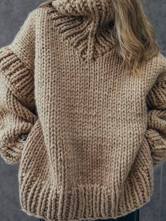 sköldpaddshals överdimensionerad tröja för wholesale av Fashion Combination