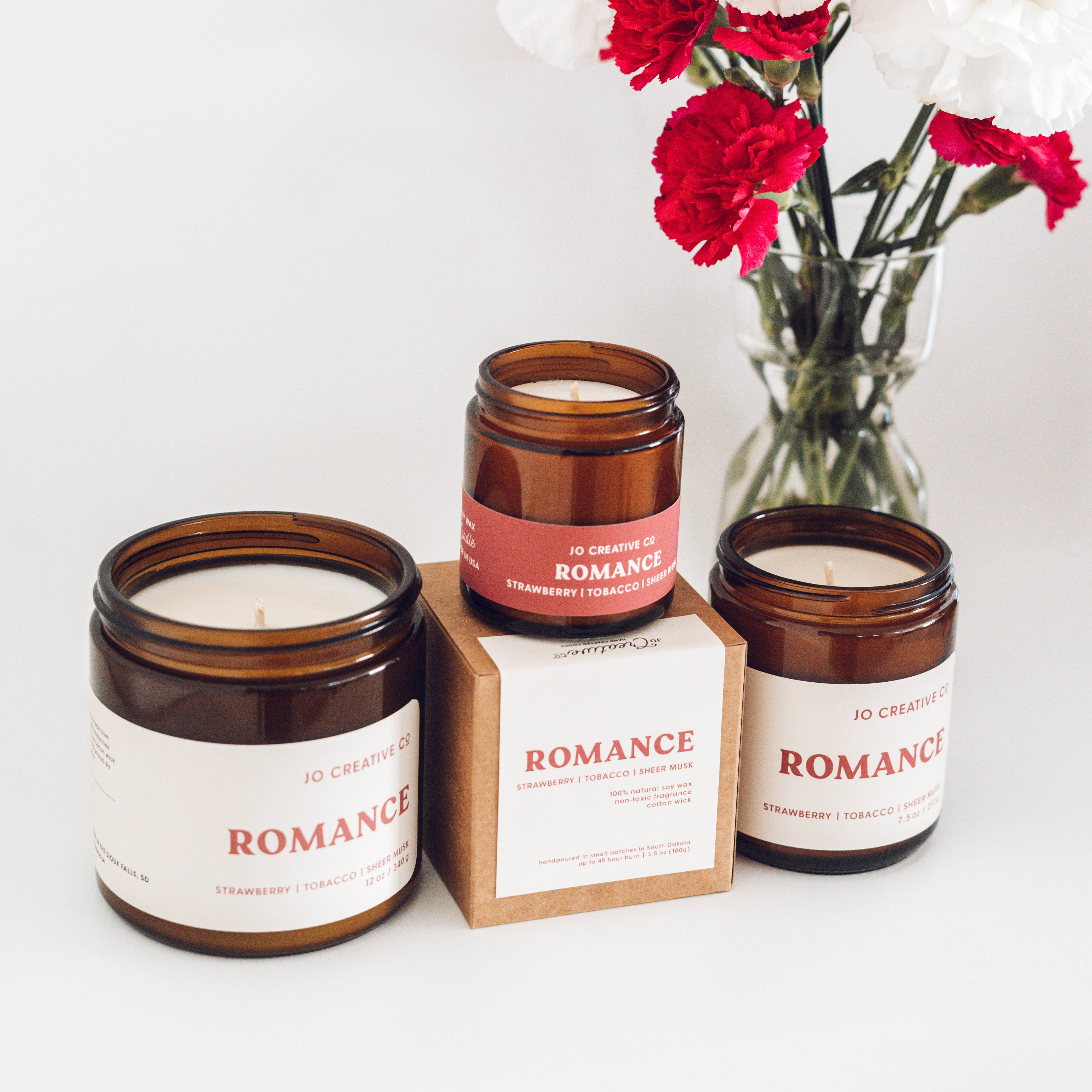 Jo Creative Co - Wholesale Tapered Candle/Candlestick - Romance Candle6