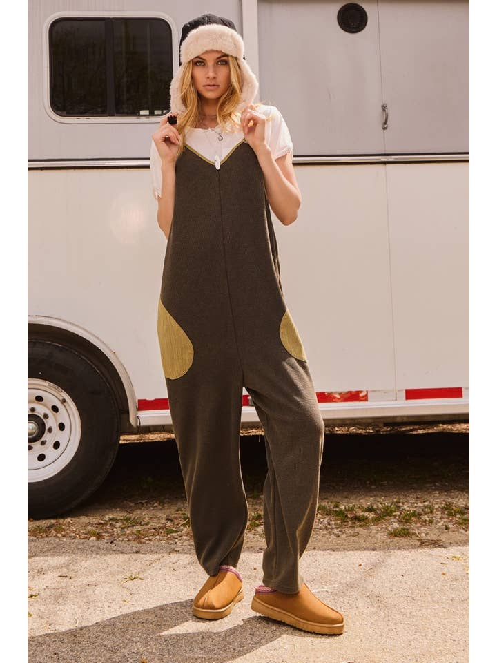 Oddi - Wholesale Jumpsuit - Women's - Plus Acid Washed Oversized Jumpsuits3