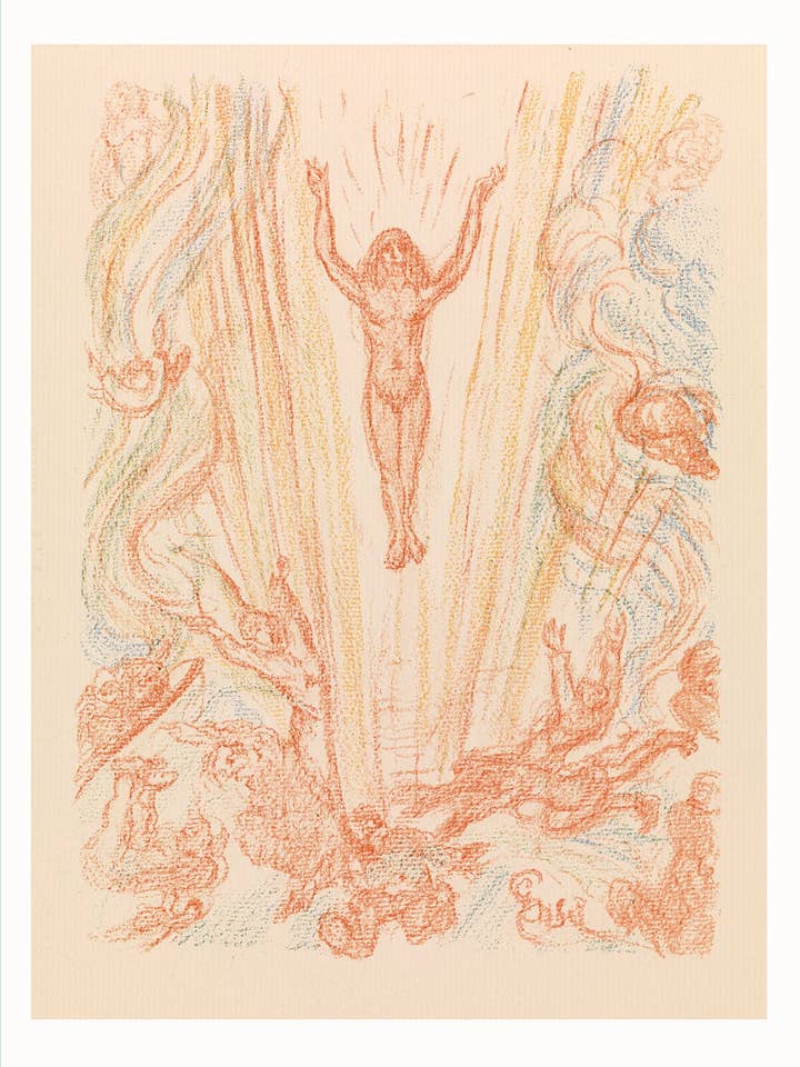 L'Ascension, Scènes de la vie du Christ par James Ensor, 1910-1920 pour la vente par Flashback Shop